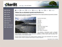 Tablet Screenshot of kerilit.cz